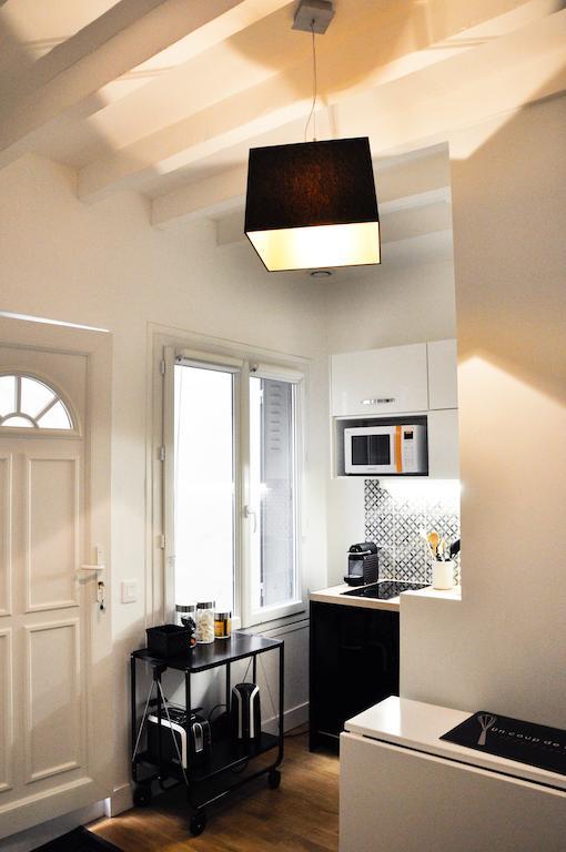 Duplex De Charme Au Coeur De Montmartre Appartement Parijs Kamer foto
