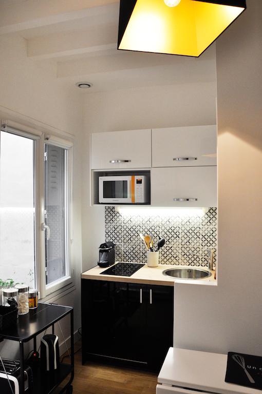 Duplex De Charme Au Coeur De Montmartre Appartement Parijs Kamer foto