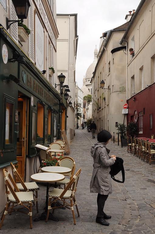 Duplex De Charme Au Coeur De Montmartre Appartement Parijs Buitenkant foto