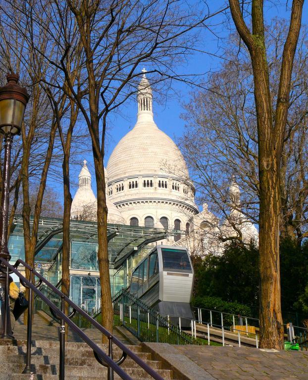 Duplex De Charme Au Coeur De Montmartre Appartement Parijs Buitenkant foto